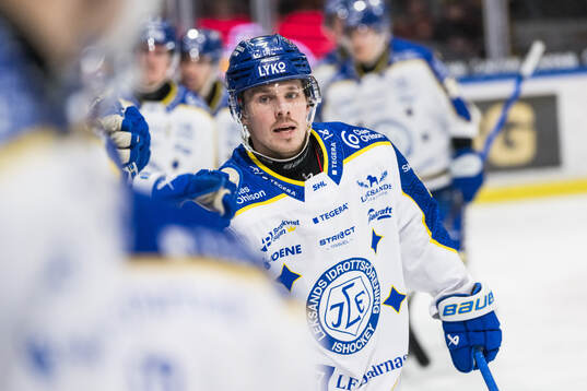 Leksands Marcus Karlberg jublar