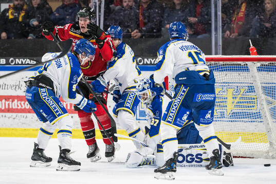 Luleås Jonas Berglund jublar