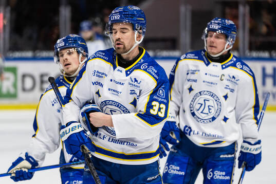Leksands Eddie Larsson deppar