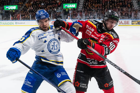 Leksands Eddie Larsson och Luleås David Lilja