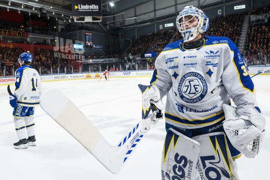 Leksands målvakt Jakob Hellsten