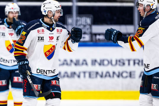 Djurgårdens Marcus Krüger jublar