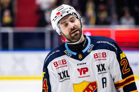 Djurgårdens Ludvig Rensfeldt deppar