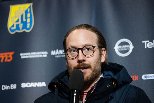 Södertäljes sportchef Emil Georgsson