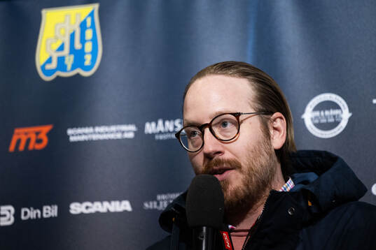 Södertäljes sportchef Emil Georgsson