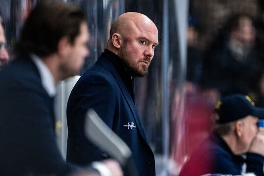 Södertäljes assisterande tränare Nicklas Grossman