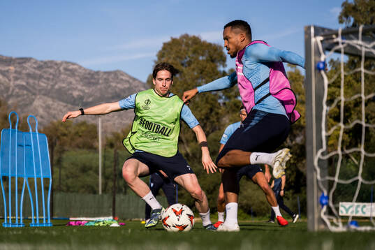 Malmö FFs Johan Karlsson och Martin Olsson