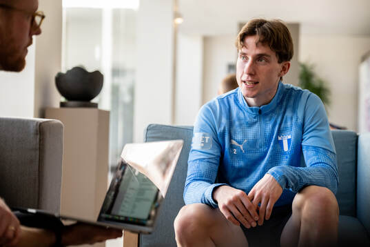 Malmö FFs Johan Karlsson