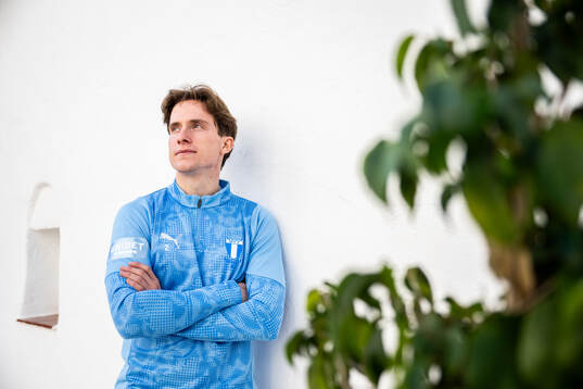 Malmö FFs Johan Karlsson