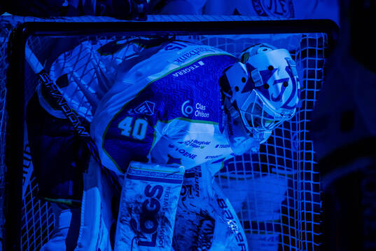 Leksands målvakt Mantas Armalis