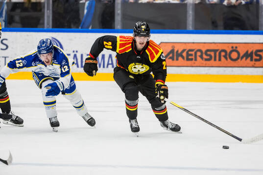 Leksands Kalle Östman och Brynäs Axel Andersson