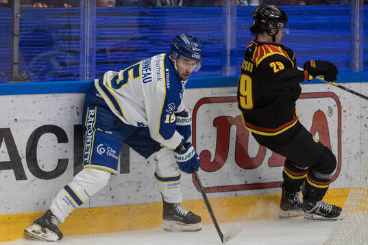 Leksands Max Veronneau och Brynäs Axel Andersson