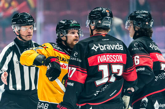 Luleås Brendan Shinnimin, Malmö Redhawks Johan Ivarsson
