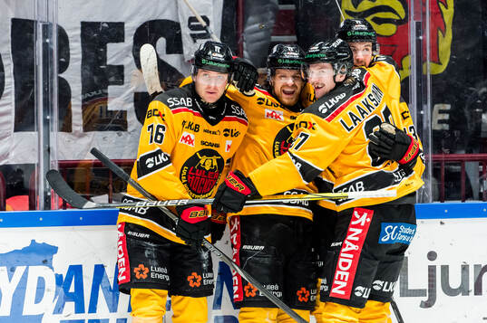 Luleås Brendan Shinnimin jublar