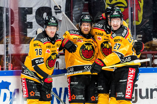 Luleås Brendan Shinnimin jublar