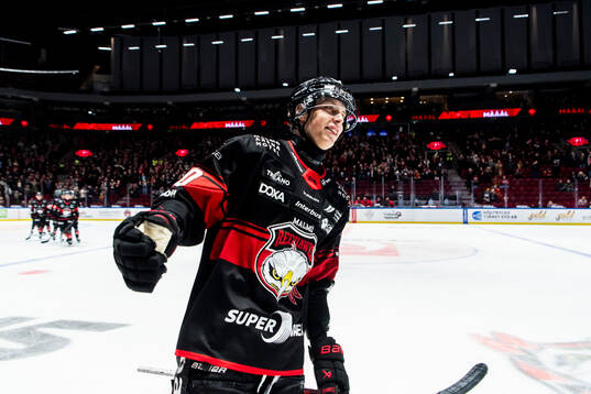 Malmö Redhawks William von Barnekow jublar