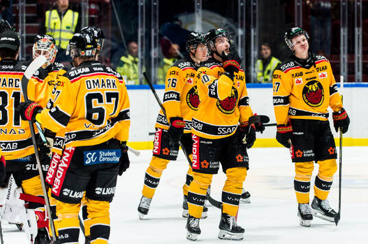 Luleås spelare deppar