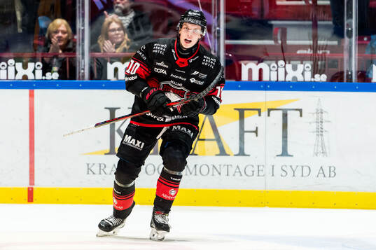 Malmö Redhawks William von Barnekow jublar