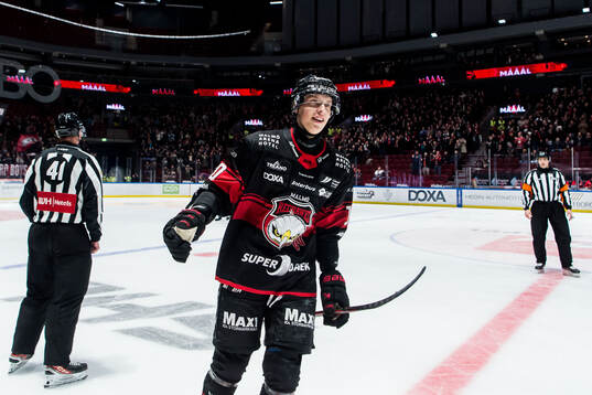 Malmö Redhawks William von Barnekow jublar
