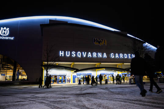 Exteriör vu av Husqvarna Garden