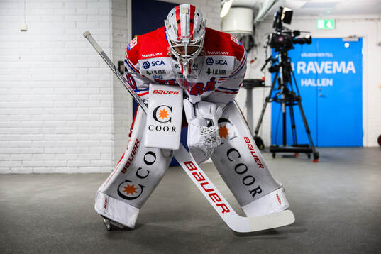 Timrås målvakt Jacob Johansson