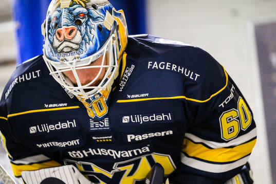 HV71s målvakt Hugo Alnefelt