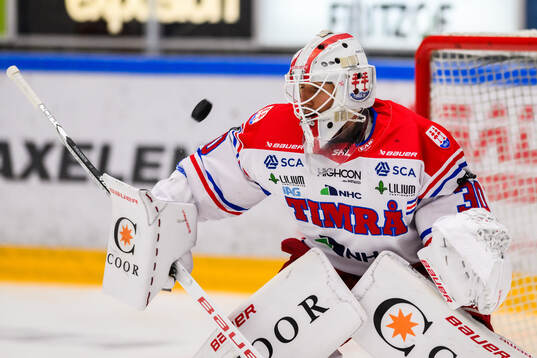 Timrås målvakt Jacob Johansson