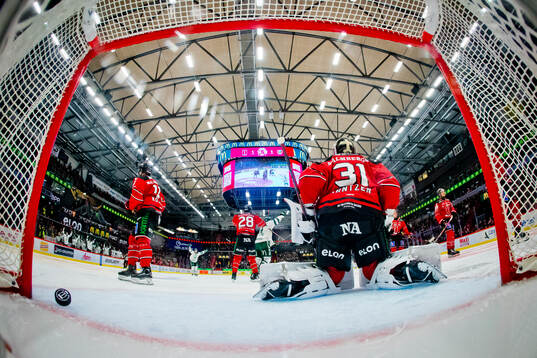 Örebros målvakt Jonas Arntzen, Kalle Kossila, Linus