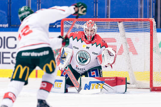 Frölundas målvakt Lars Johansson