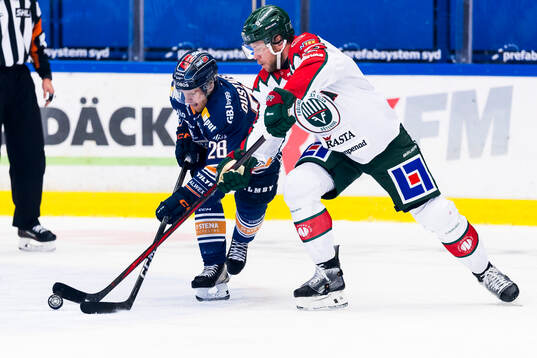 Växjös Hugo Gustafsson och Frölundas Christian Folin