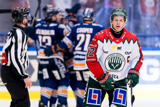 Frölundas Max Friberg deppar