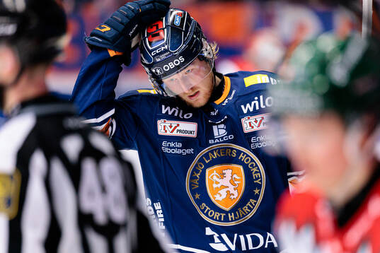 Växjös Joachim Blichfeld deppar