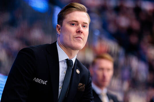 Växjös assisterande tränare Emil Rasmussen