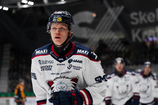 Linköpings Erik Norén jublar