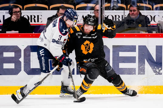 Linköpings Linus Hultström och Skellefteås Max Lindholm