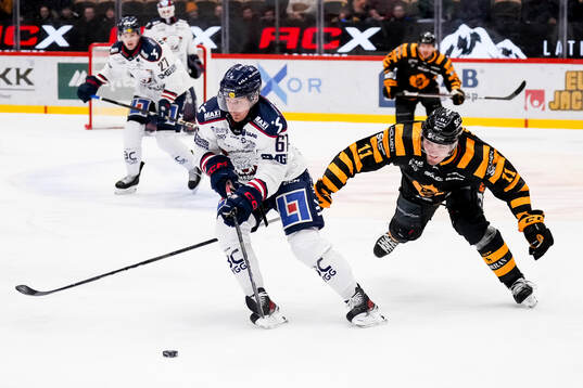 Linköpings Markus Ljungh och Skellefteås Max Lindholm