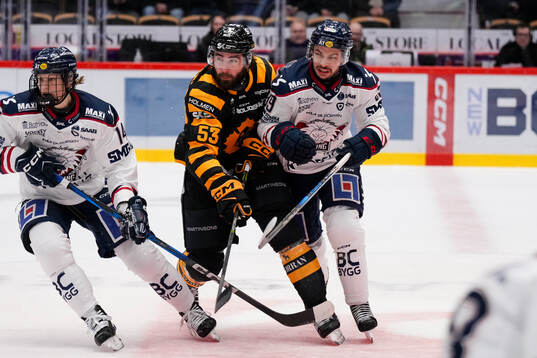 Linköpings Eddie Genborg och Ty Rattie