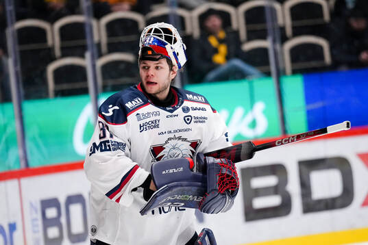 Linköpings målvakt Jesper Myrenberg