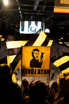 Flagga från North Power