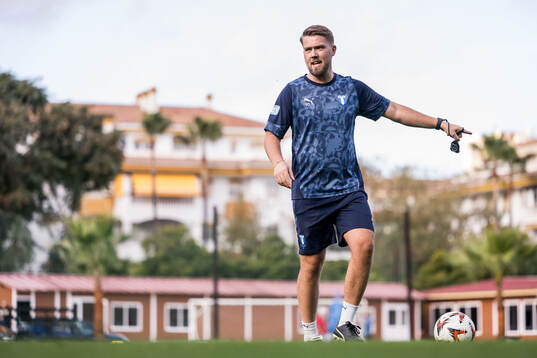 Malmö FFs assisterande tränare Theodor Olsson