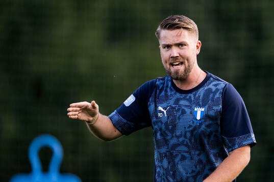 Malmö FFs assisterande tränare Theodor Olsson