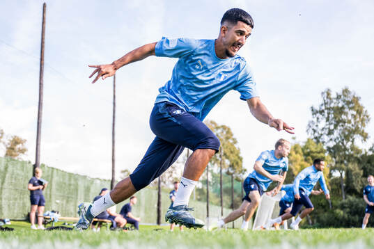 Bläddra bland fler bilder av Fotboll, Allsvenskan, Malmö FF, Träningsläger, Dag 2