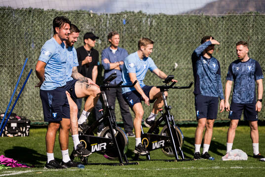 Malmö FFs Stefano Vecchia, Pontus Jansson och Anton