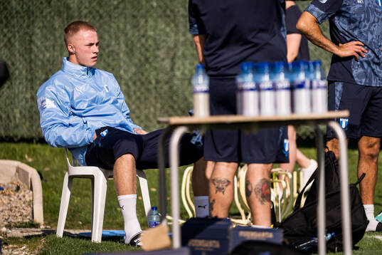 Malmö FFs Daniel Gudjohnsen