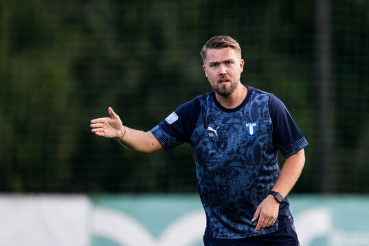 Malmö FFs assisterande tränare Theodor Olsson