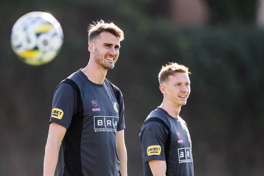 Häckens Johan Hammar och Julius Lindberg