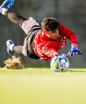 Häckens målvakt Kristan Marinkovic