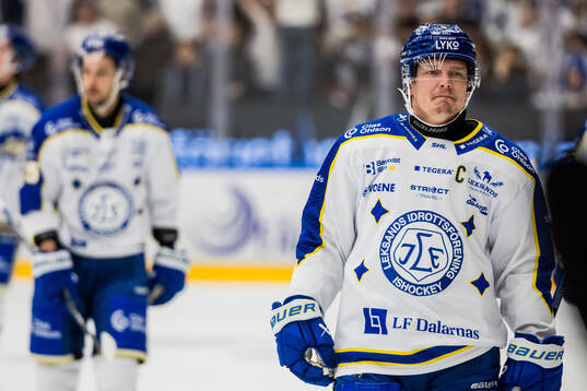 Leksands Patrik Zackrisson deppar