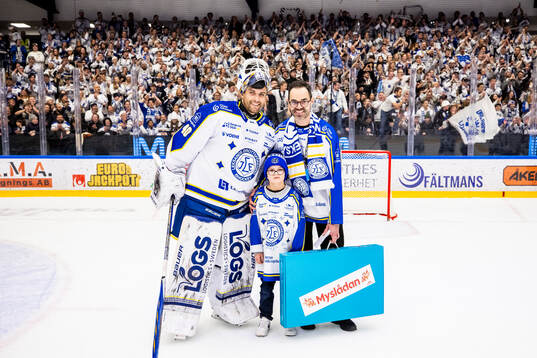 Leksands målvakt Mantas Armalis utsedd till matchens lirare