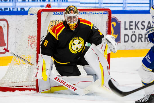 Brynäs målvakt Erik Källgren
